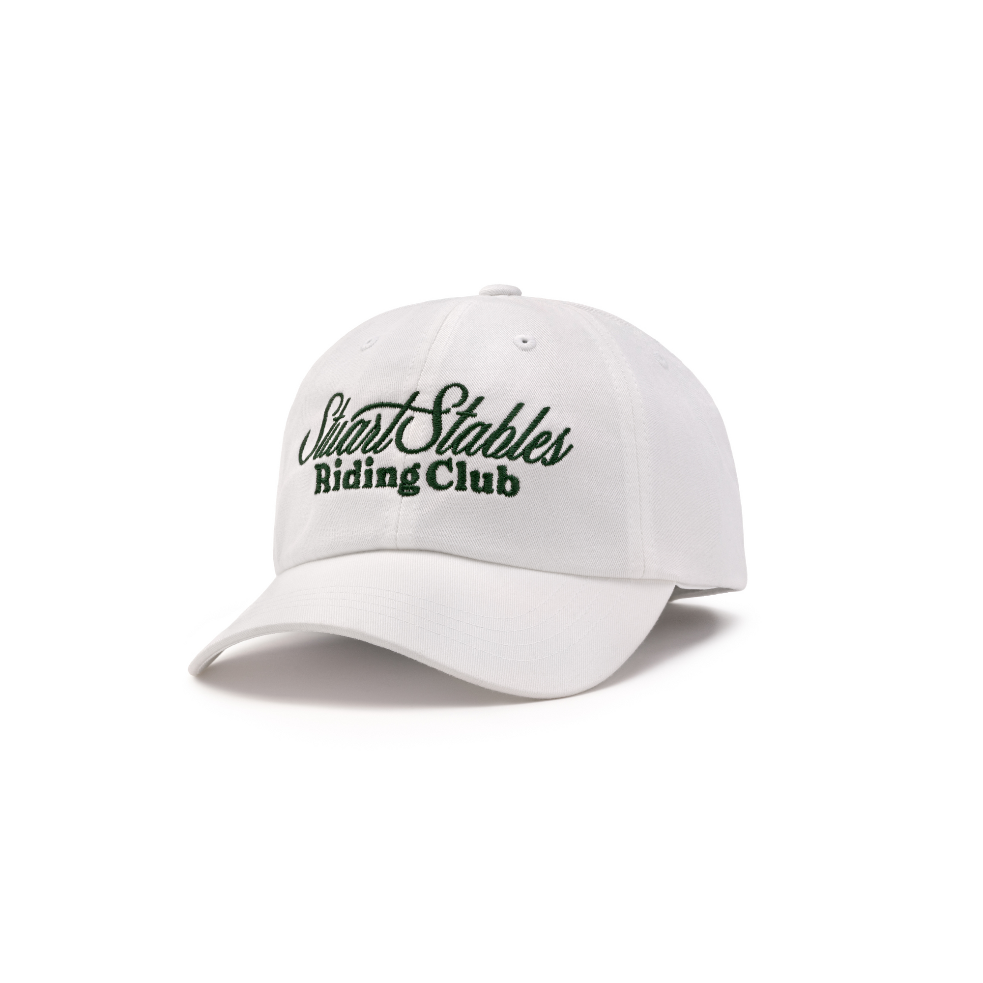 The Virginia: White Baseball Cap